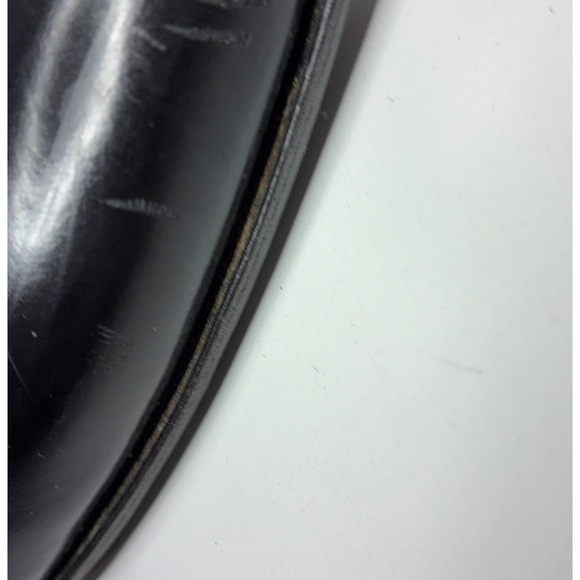 ✨ RARE Yves Saint Laurent Black Leather Pumps with Wooden Heel | EU 41 ✨ - Picture 3 of 9